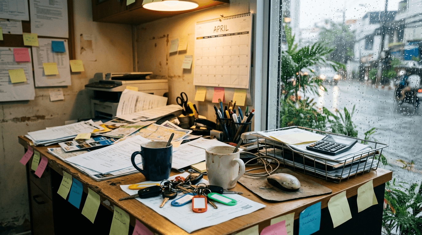 สงกรานต์ — วันที่ทุกอย่างพังพร้อมกัน